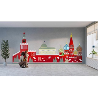 Панель для патриотического воспитания "Кремлевская площадь"