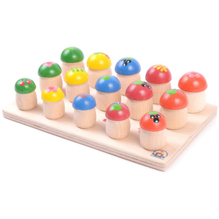 Набор деревянный "Грибочки" 15 штук (остатки)