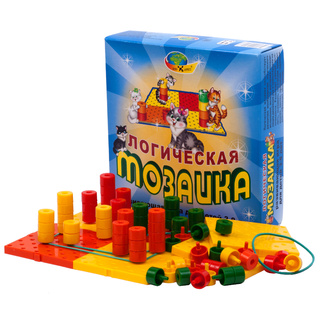 Логическая мозаика - (набор для детей 3-8 лет)