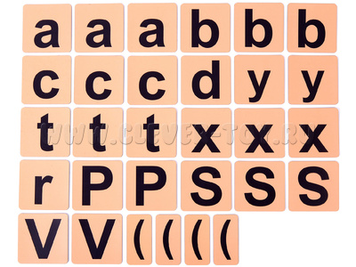 Набор магнитных карточек "Математические символы"*