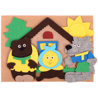 Колобок с игровым полем 2